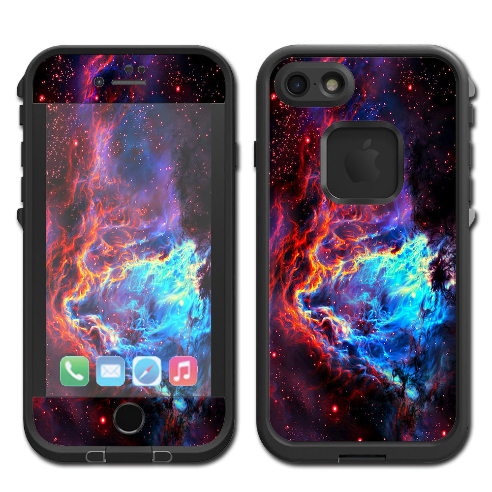  Cosmic Color Galaxy Universe Lifeproof Fre iPhone 7 or iPhone 8 Skin