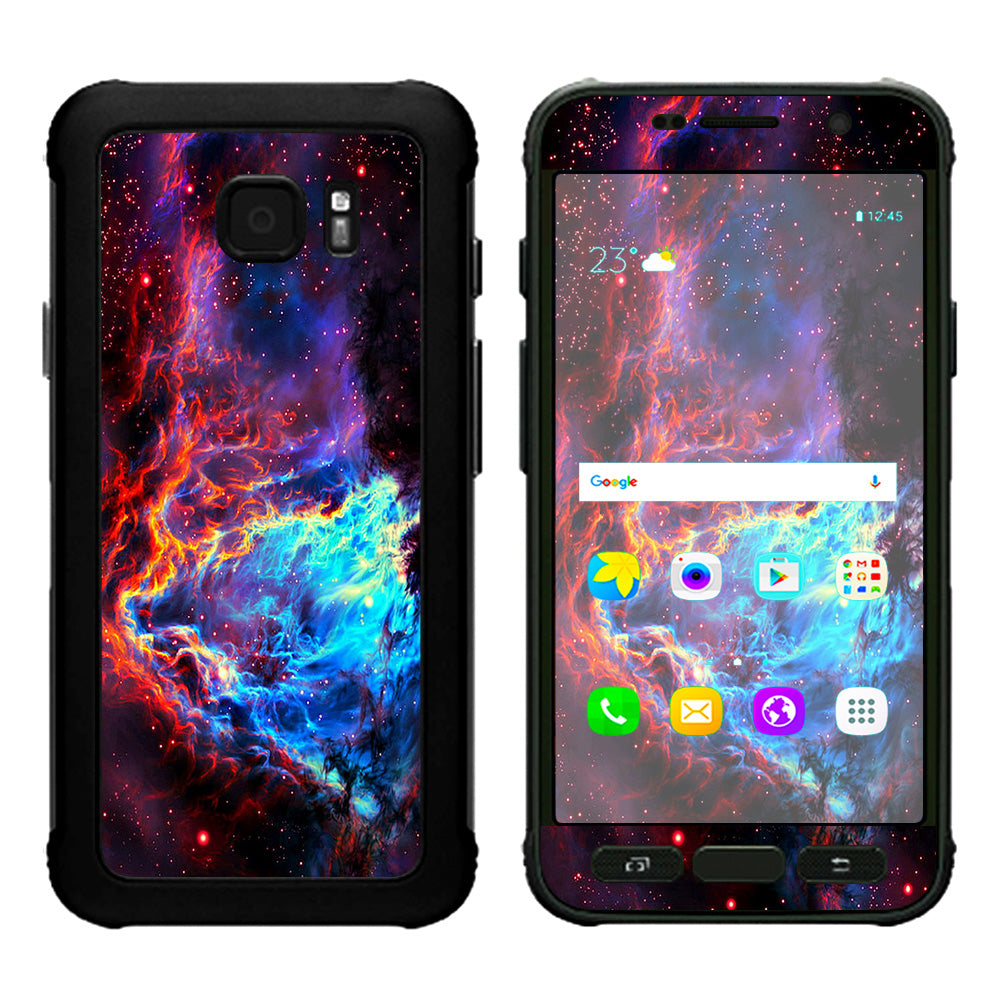 Cosmic Color Galaxy Universe Samsung Galaxy S7 Active Skin