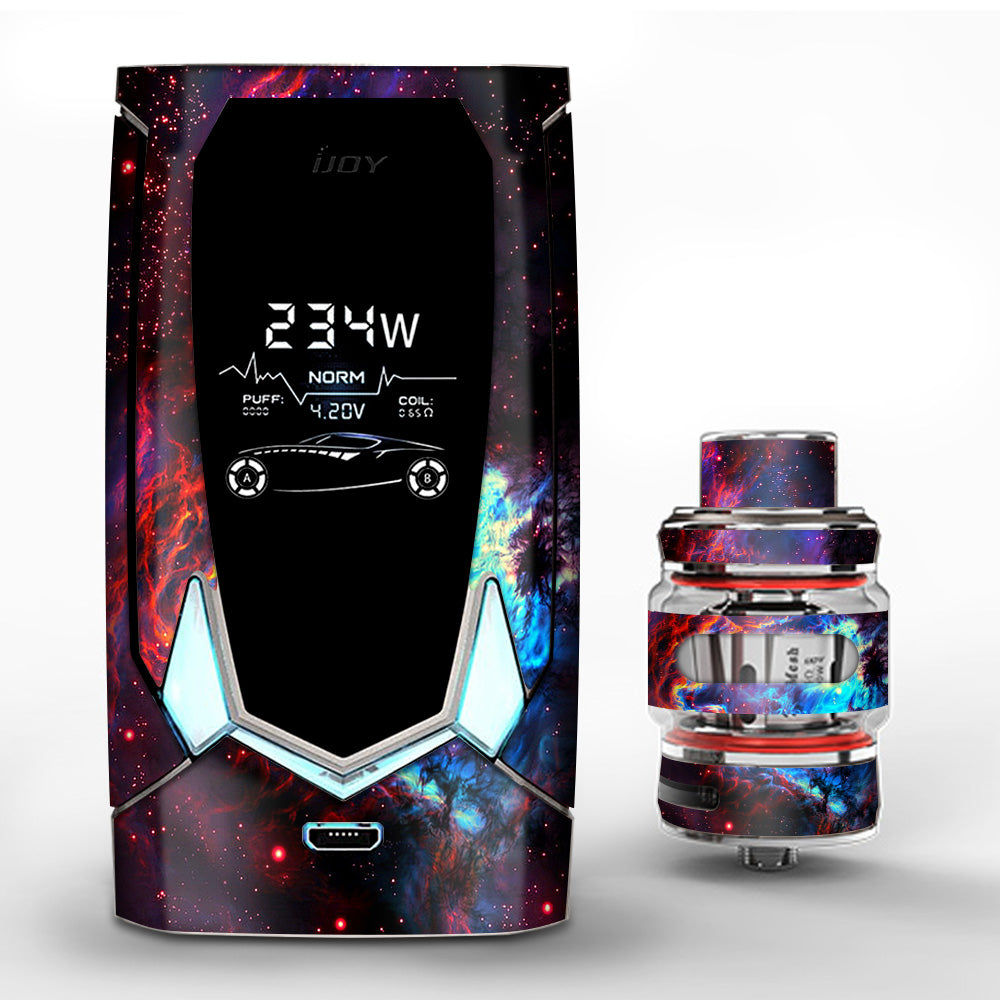  Cosmic Color Galaxy Universe iJoy Avenger 270 Skin