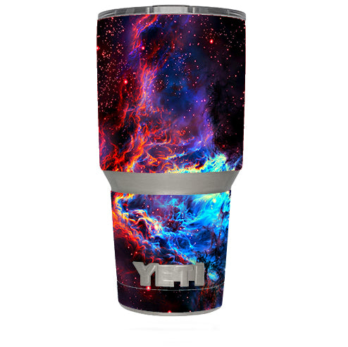  Cosmic Color Galaxy Universe Yeti 30oz Rambler Tumbler Skin