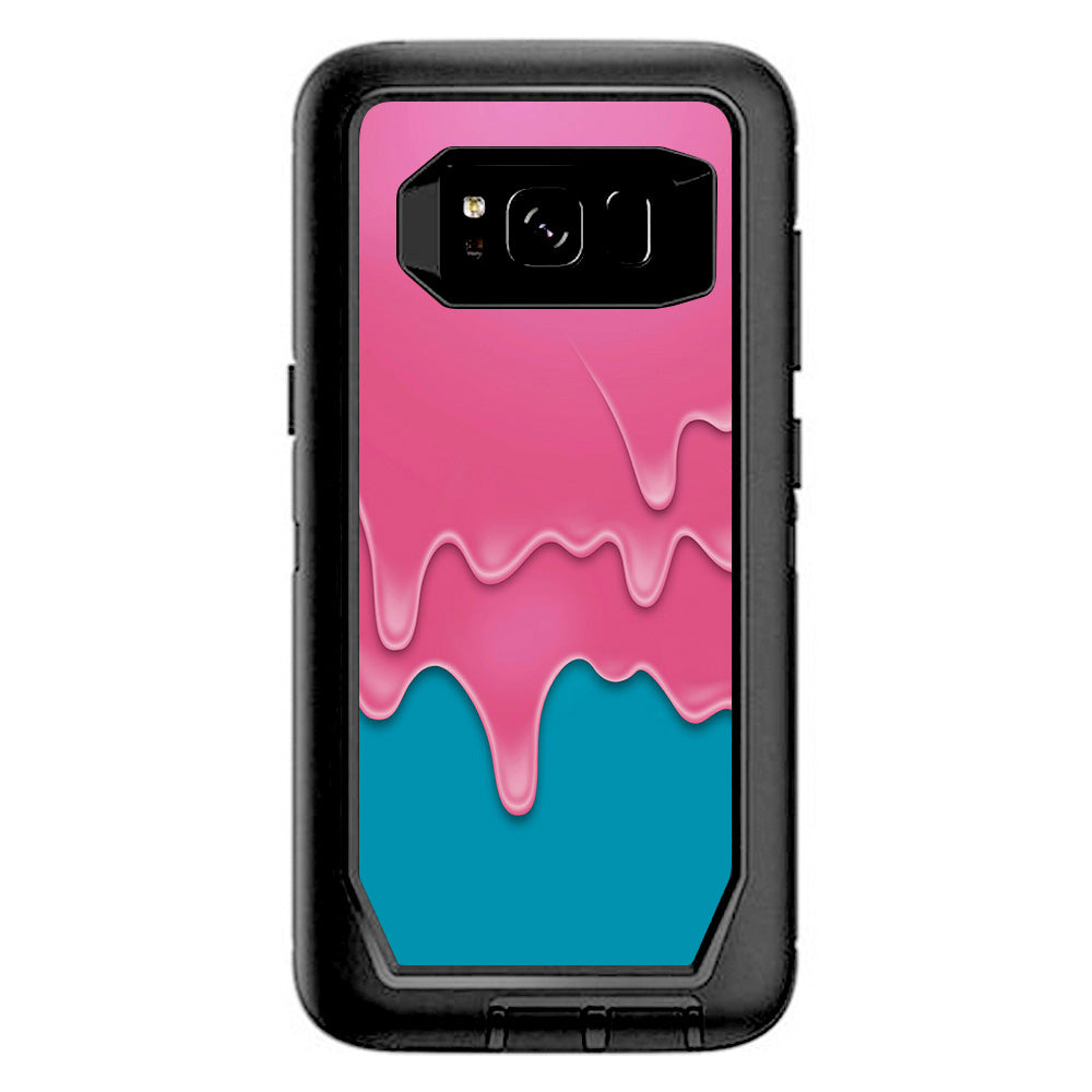  Dripping Ice Cream Drips Otterbox Defender Samsung Galaxy S8 Skin