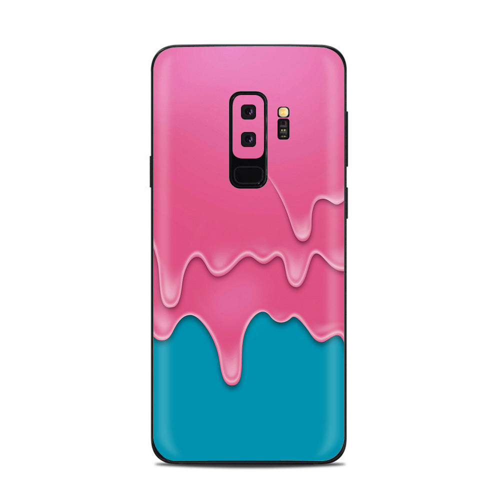  Dripping Ice Cream Drips Samsung Galaxy S9 Plus Skin