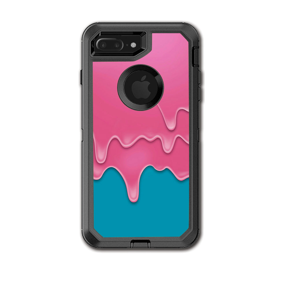  Dripping Ice Cream Drips Otterbox Defender iPhone 7+ Plus or iPhone 8+ Plus Skin