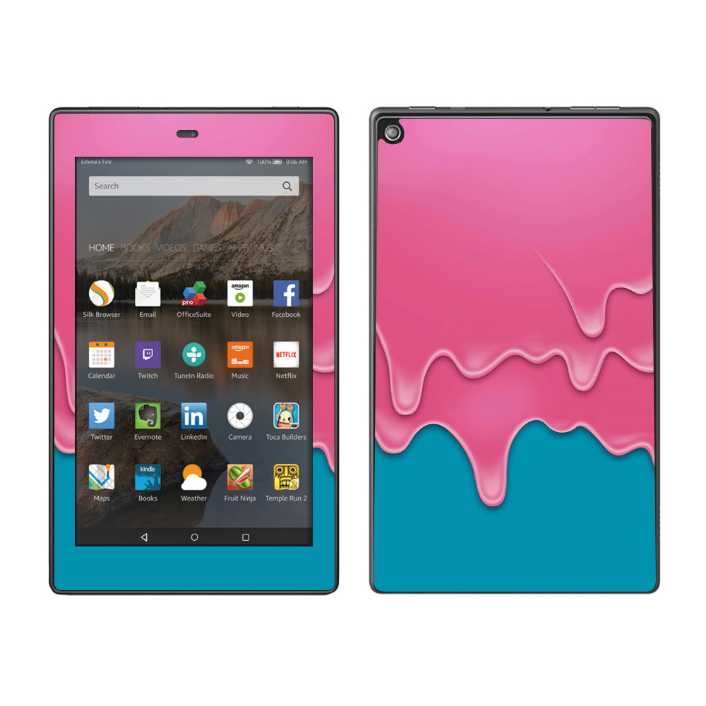  Dripping Ice Cream Drips Amazon Fire HD 8 Skin