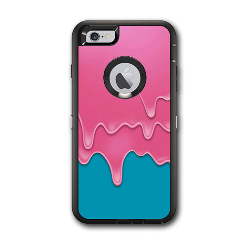  Dripping Ice Cream Drips Otterbox Defender iPhone 6 PLUS Skin