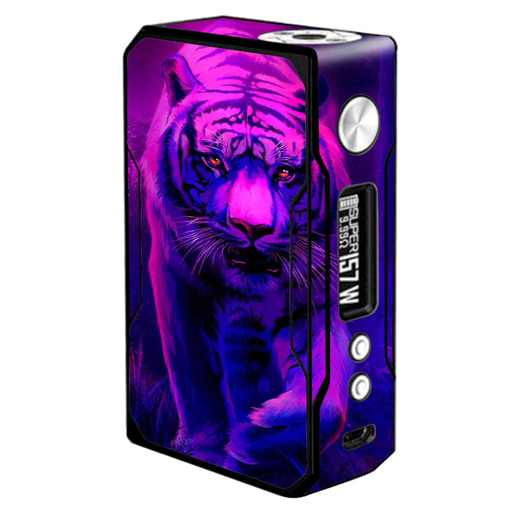  Tiger Prowl Pink Purple Neon Jungle Voopoo Drag 157w Skin