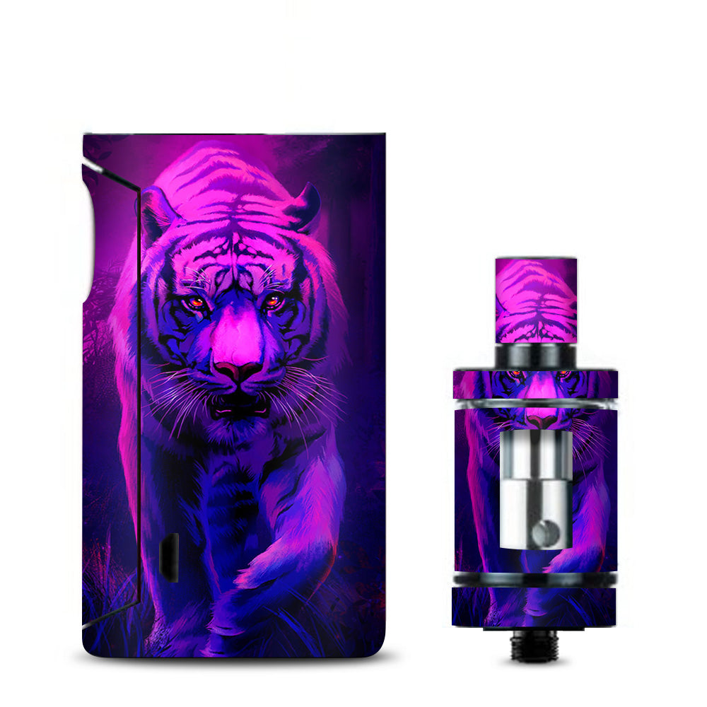  Tiger Prowl Pink Purple Neon Jungle Vaporesso Drizzle Fit Skin