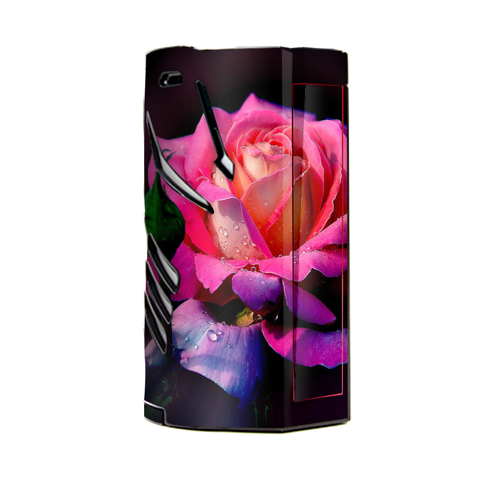  Beautiful Rose Flower Pink Purple T-Priv 3 Smok Skin