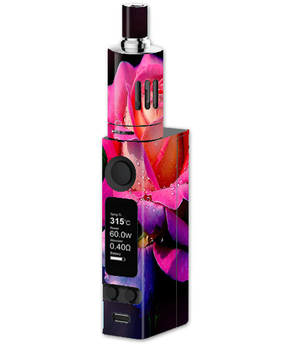  Beautiful Rose Flower Pink Purple Joyetech Evic VTC Mini Skin