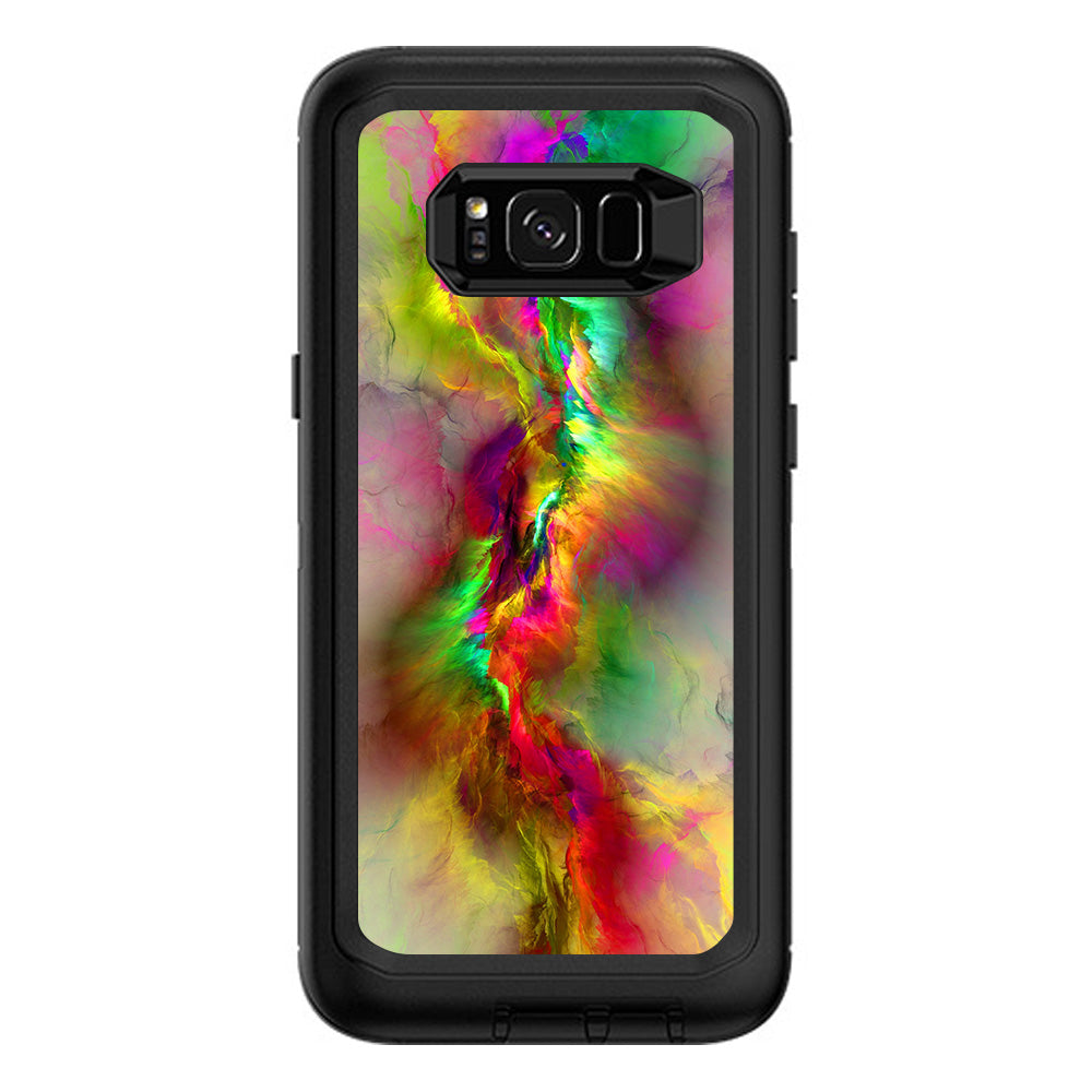  Color Explosion Colorful Design Otterbox Defender Samsung Galaxy S8 Plus Skin
