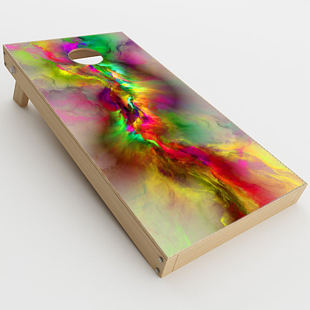  Color Explosion Colorful Design Cornhole Game Boards  Skin