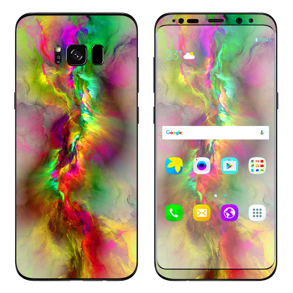  Color Explosion Colorful Design Samsung Galaxy S8 Skin