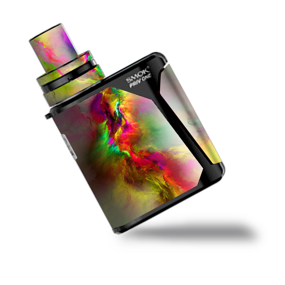  Color Explosion Colorful Design Smok Priv One Skin