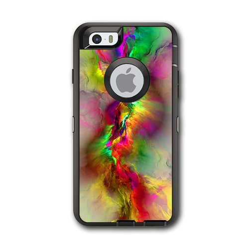  Color Explosion Colorful Design Otterbox Defender iPhone 6 Skin