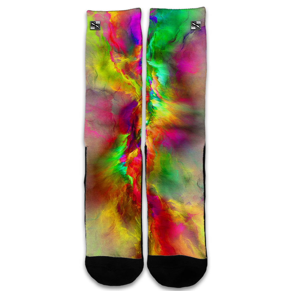  Color Explosion Colorful Design Universal Socks