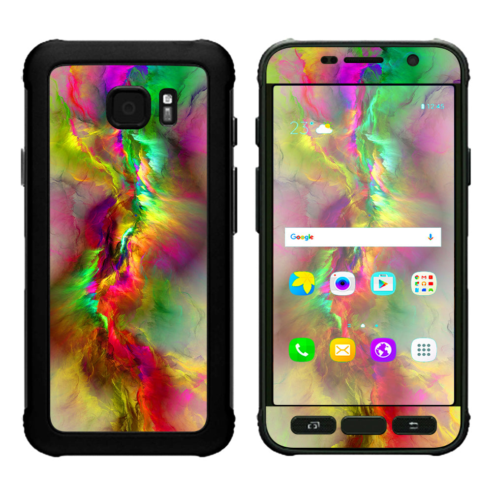  Color Explosion Colorful Design Samsung Galaxy S7 Active Skin