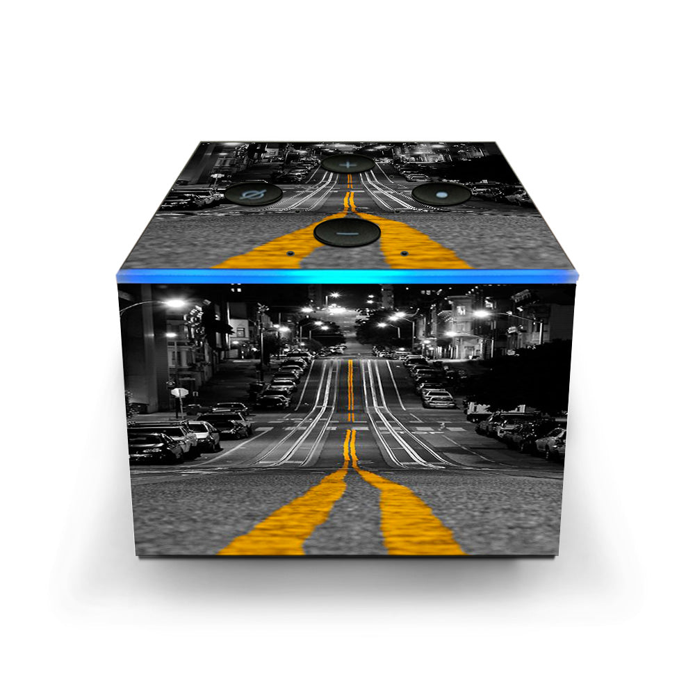  City Roads Downtown Streets Amazon Fire TV Cube Skin