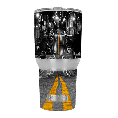 City Roads Downtown Streets RTIC 30oz Tumbler Skin