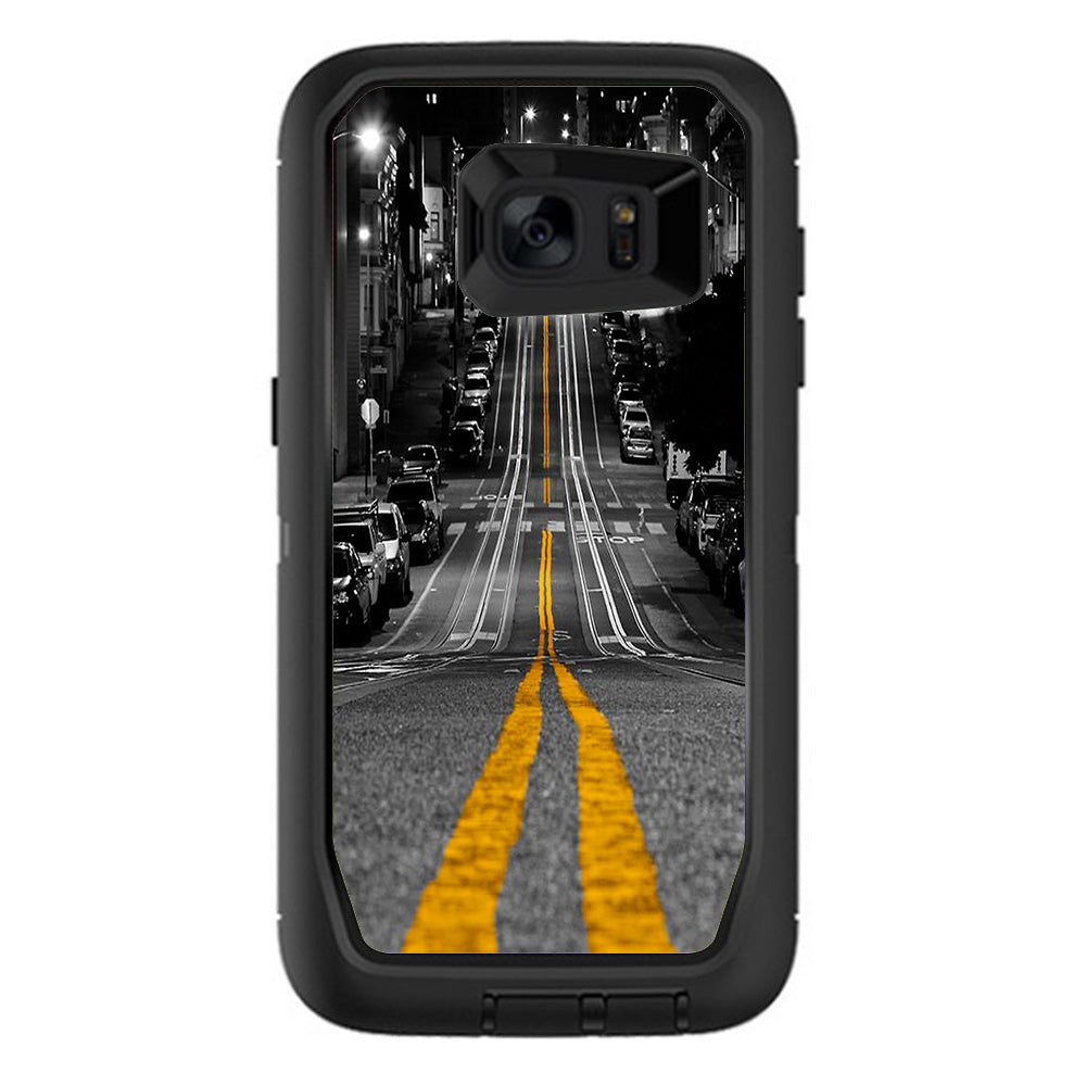  City Roads Downtown Streets Otterbox Defender Samsung Galaxy S7 Edge Skin