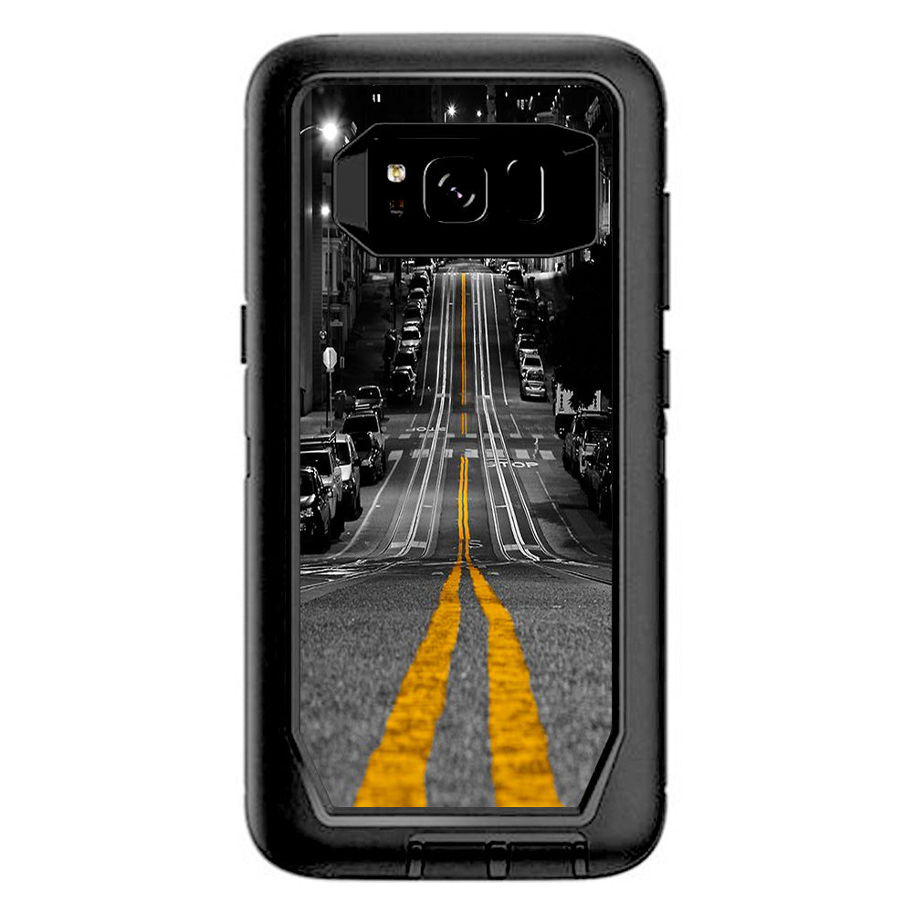  City Roads Downtown Streets Otterbox Defender Samsung Galaxy S8 Skin