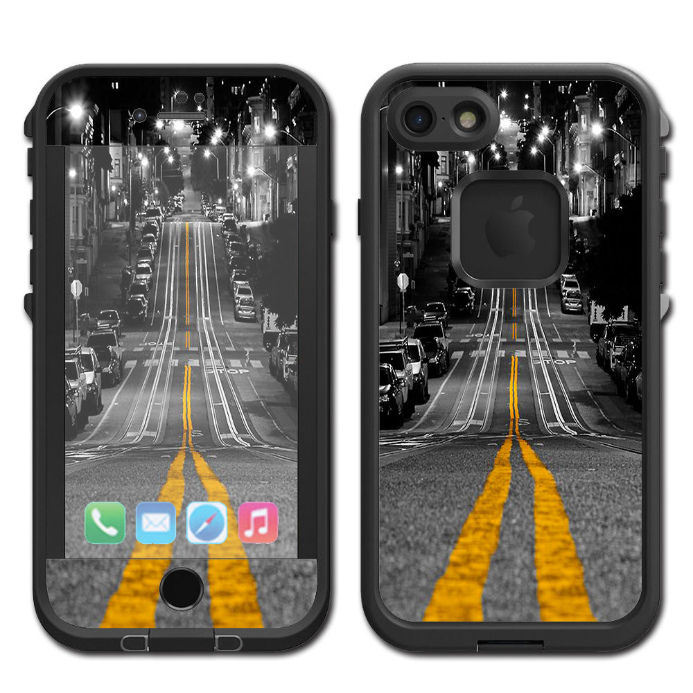  City Roads Downtown Streets Lifeproof Fre iPhone 7 or iPhone 8 Skin