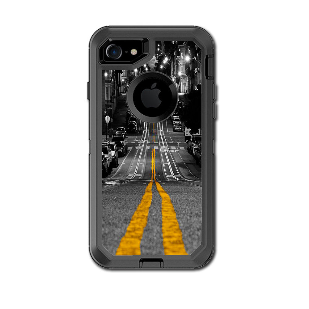  City Roads Downtown Streets Otterbox Defender iPhone 7 or iPhone 8 Skin
