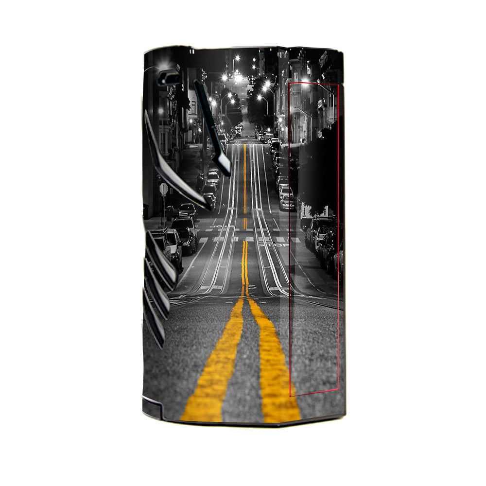  City Roads Downtown Streets T-Priv 3 Smok Skin