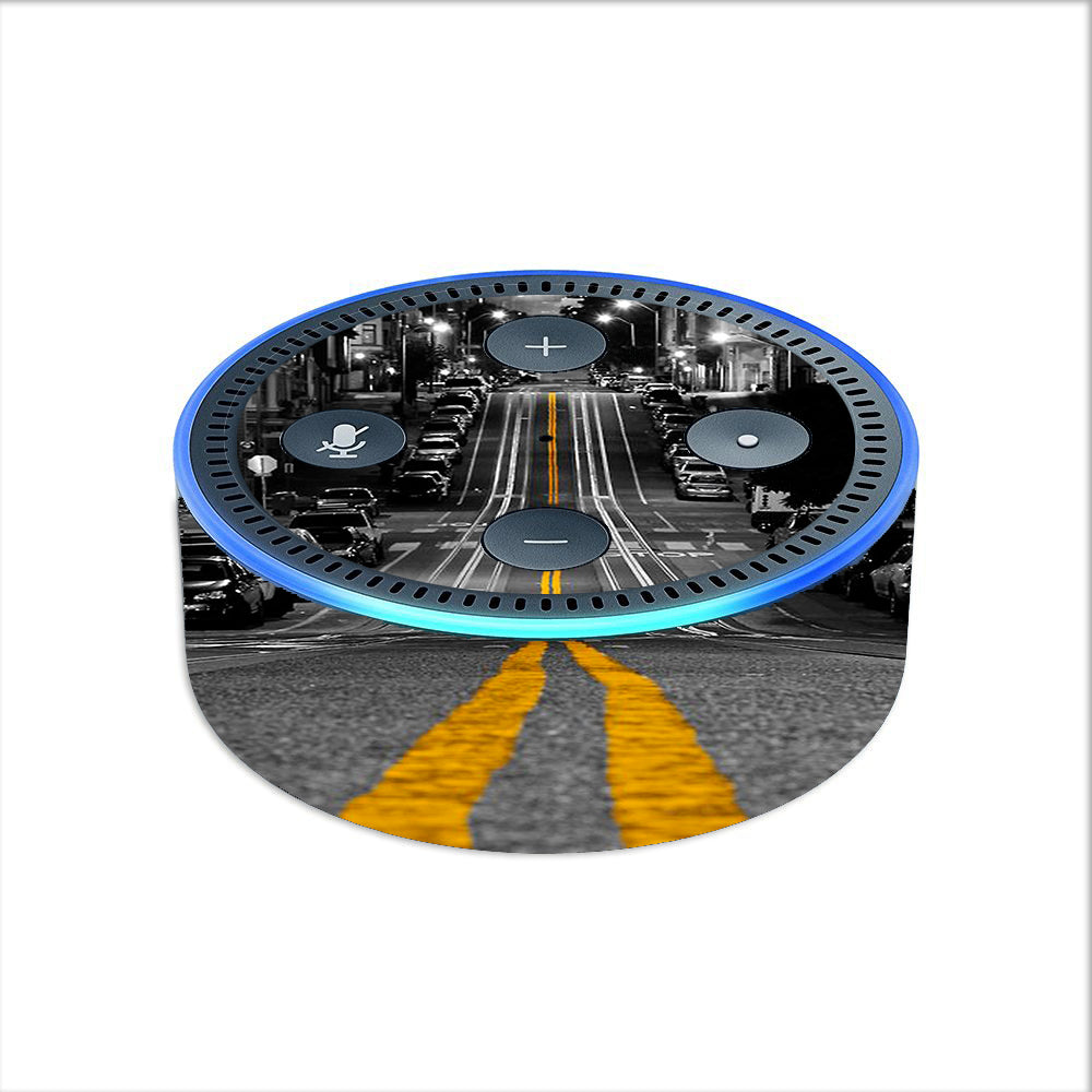  City Roads Downtown Streets Amazon Echo Dot 2nd Gen Skin