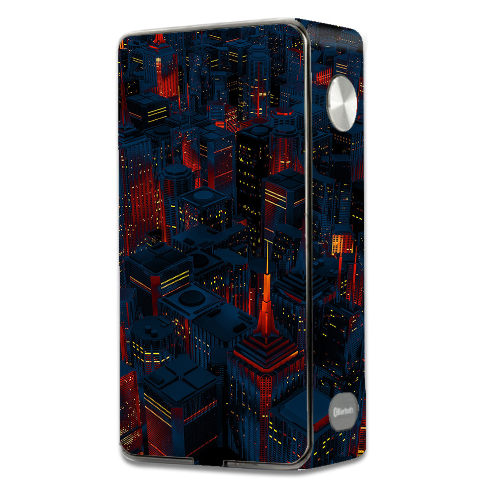  City Glow At Night Skyline View Laisimo L3 Touch Screen Skin
