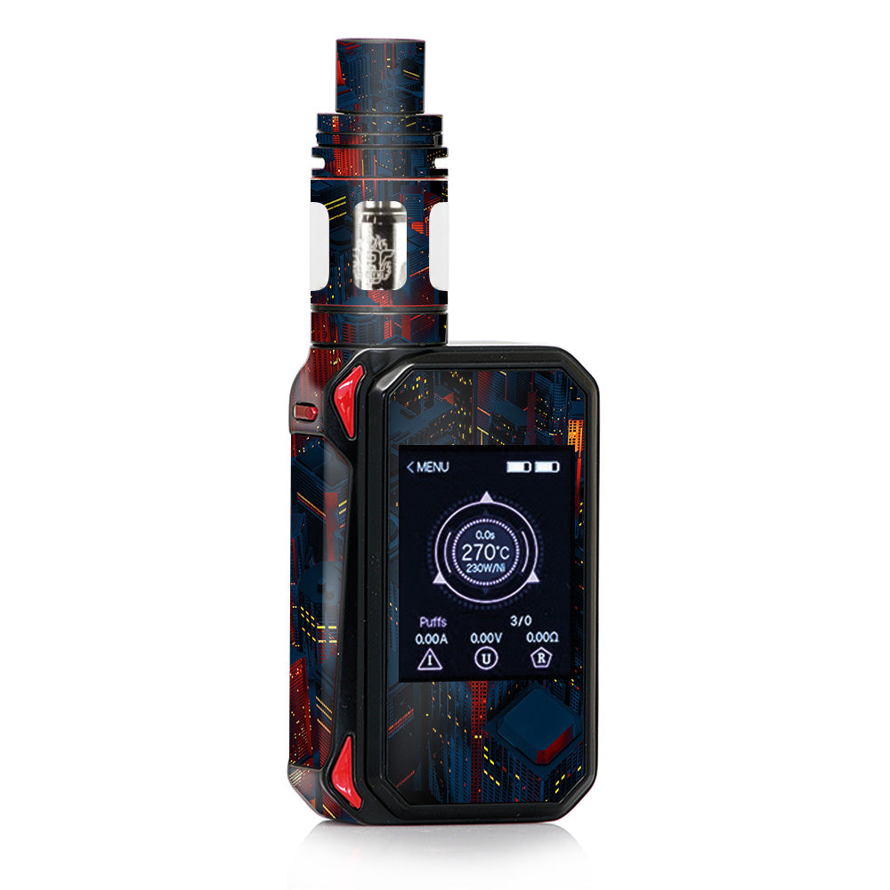  City Glow At Night Skyline View Smok G-priv 2 Skin