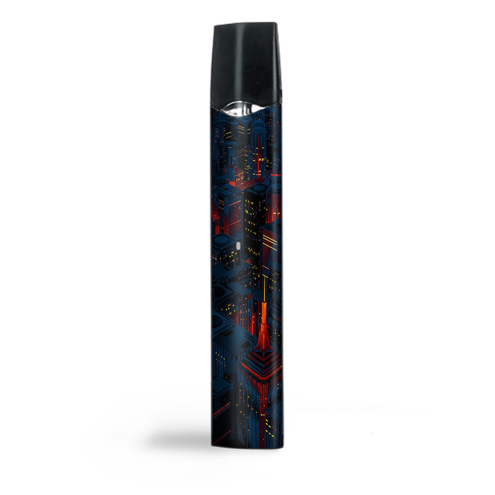  City Glow At Night Skyline View Smok Infinix Ultra Portable Skin