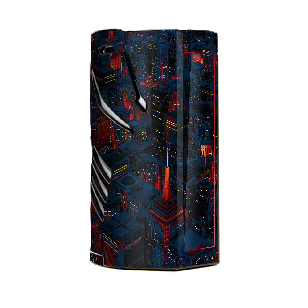  City Glow At Night Skyline View T-Priv 3 Smok Skin