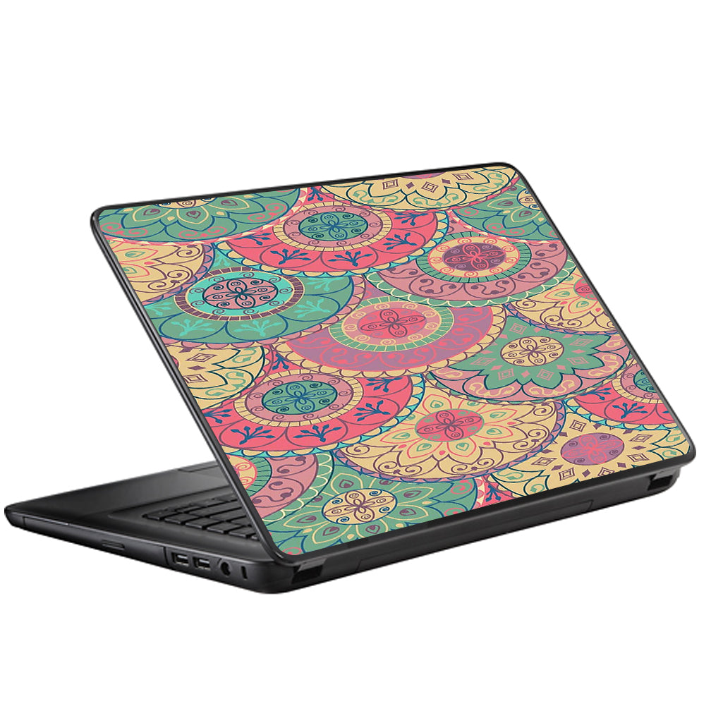  Circle Mandala Design Pattern Universal 13 to 16 inch wide laptop Skin