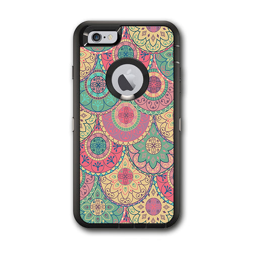  Circle Mandala Design Pattern Otterbox Defender iPhone 6 PLUS Skin