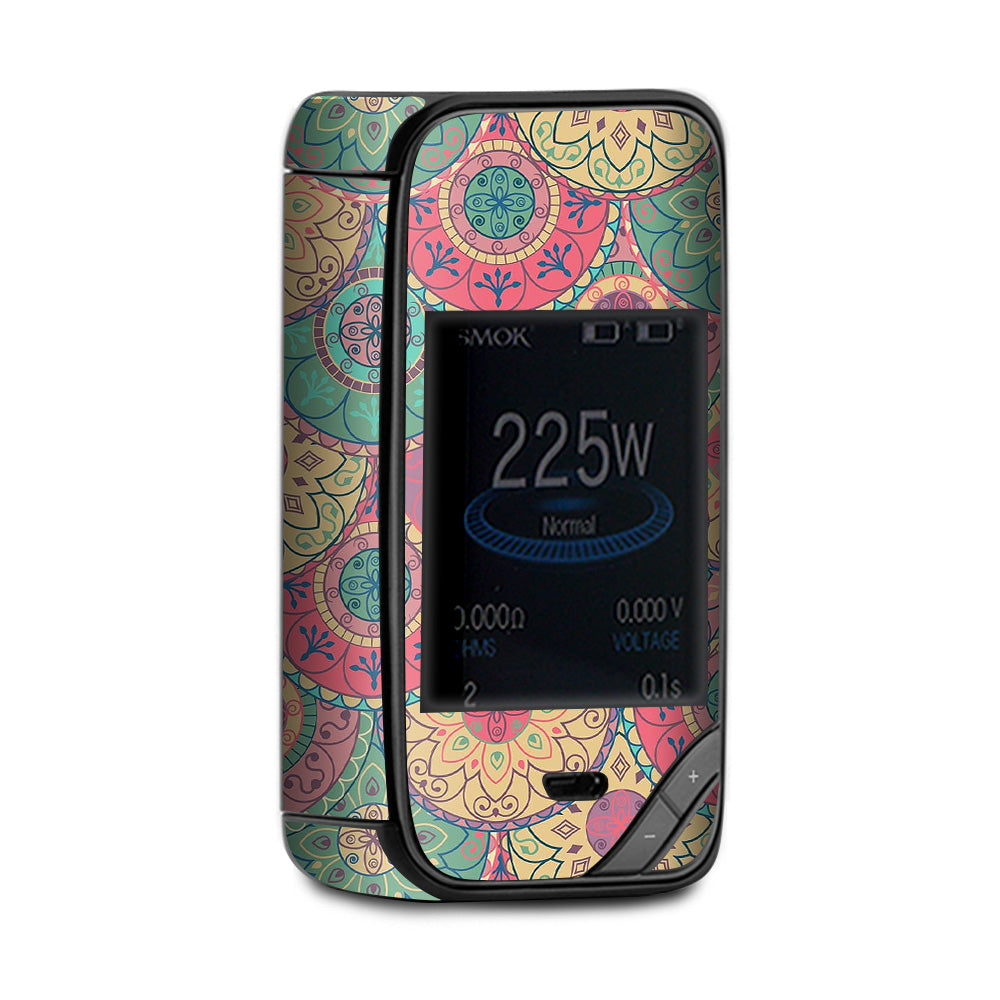  Circle Mandala Design Pattern X-Priv Smok Skin