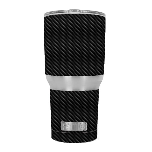  Carbon Fiber Carbon Fibre Graphite RTIC 30oz Tumbler Skin
