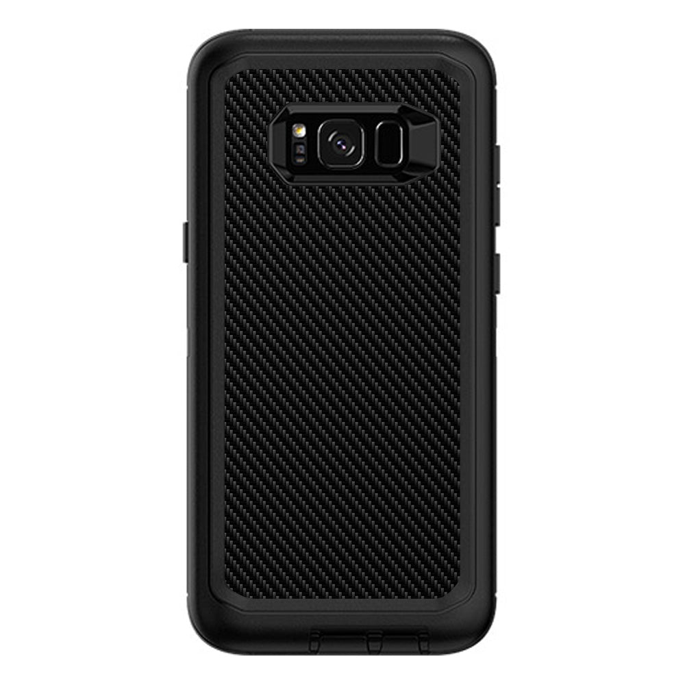  Carbon Fiber Carbon Fibre Graphite Otterbox Defender Samsung Galaxy S8 Plus Skin