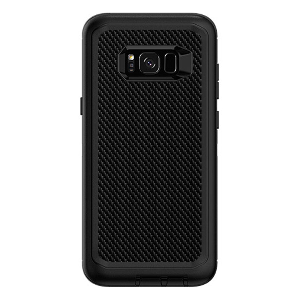  Carbon Fiber Carbon Fibre Graphite Otterbox Defender Samsung Galaxy S8 Plus Skin