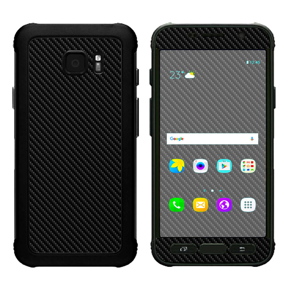  Carbon Fiber Carbon Fibre Graphite Samsung Galaxy S7 Active Skin