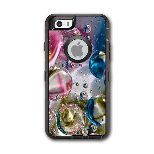  Bubblicious Water Bubbles Colors Otterbox Defender iPhone 6 Skin