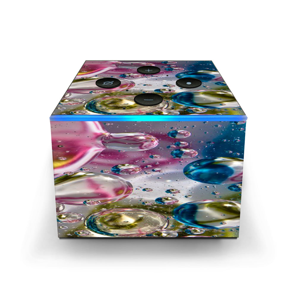  Bubblicious Water Bubbles Colors Amazon Fire TV Cube Skin