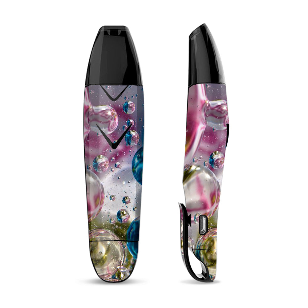 Skin Decal Vinyl Wrap for Suorin Vagon  Vape / Bubblicious Water Bubbles Colors