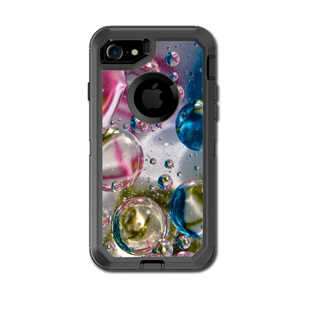  Bubblicious Water Bubbles Colors Otterbox Defender iPhone 7 or iPhone 8 Skin