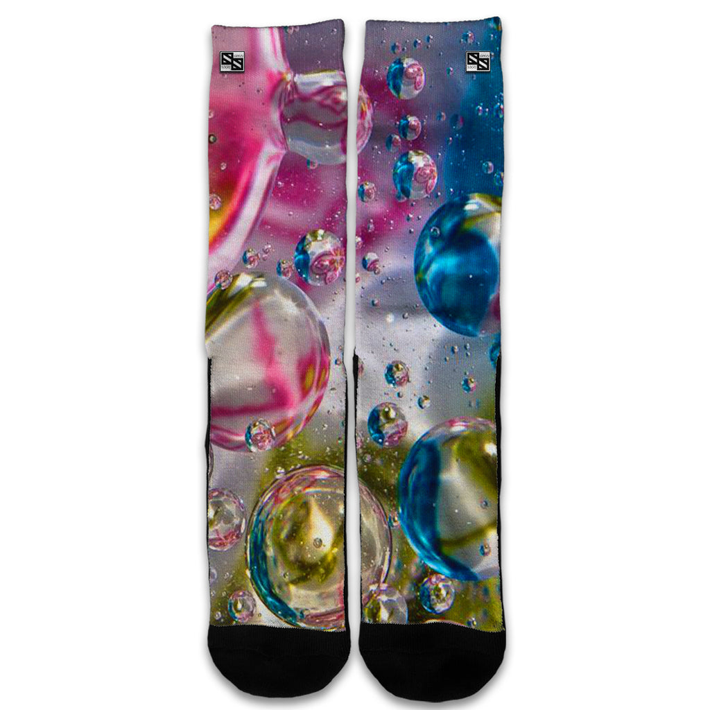  Bubblicious Water Bubbles Colors Universal Socks