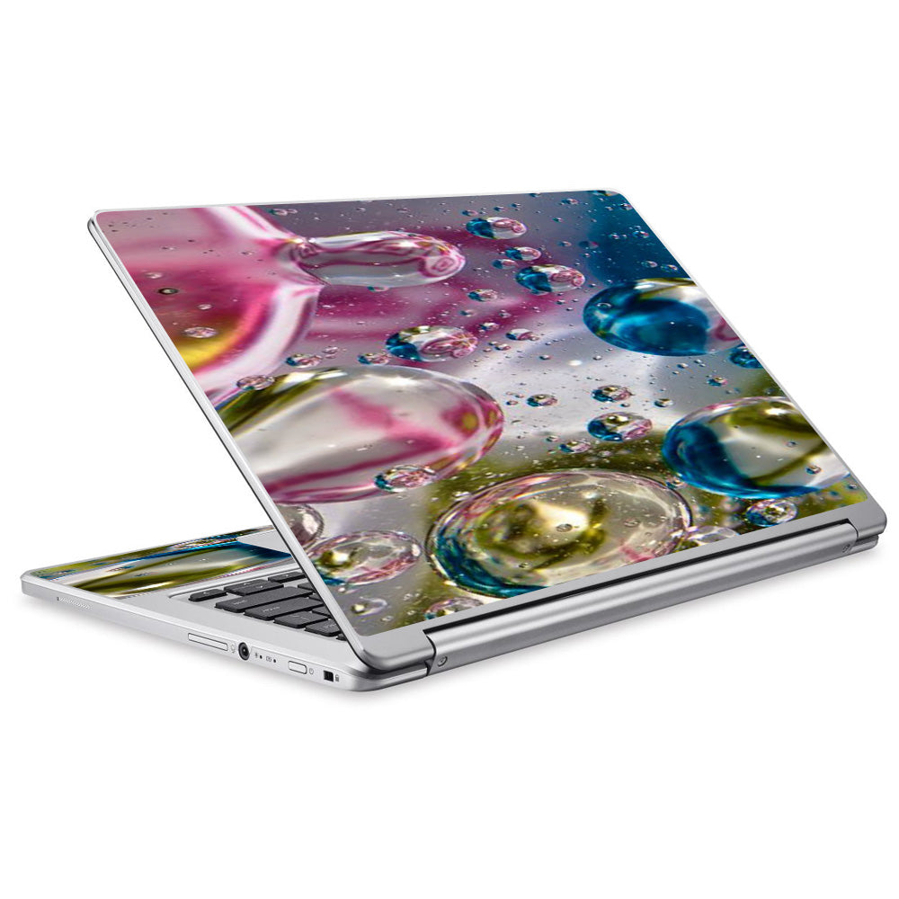  Bubblicious Water Bubbles Colors Acer Chromebook R13 Skin