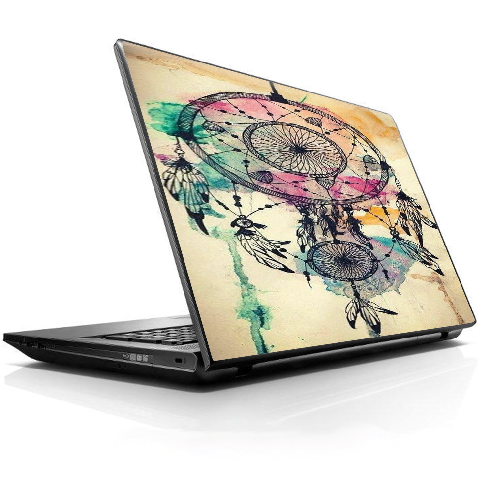  Dream Catcher Boho Design Universal 13 to 16 inch wide laptop Skin