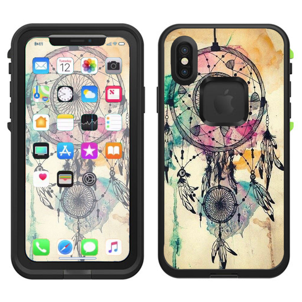  Dream Catcher Boho Design Lifeproof Fre Case iPhone X Skin