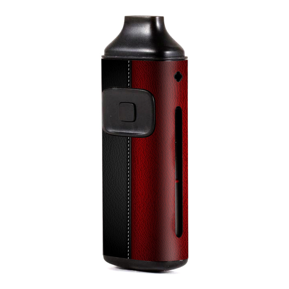  Black And Red Leather Pattern Breeze Aspire Skin