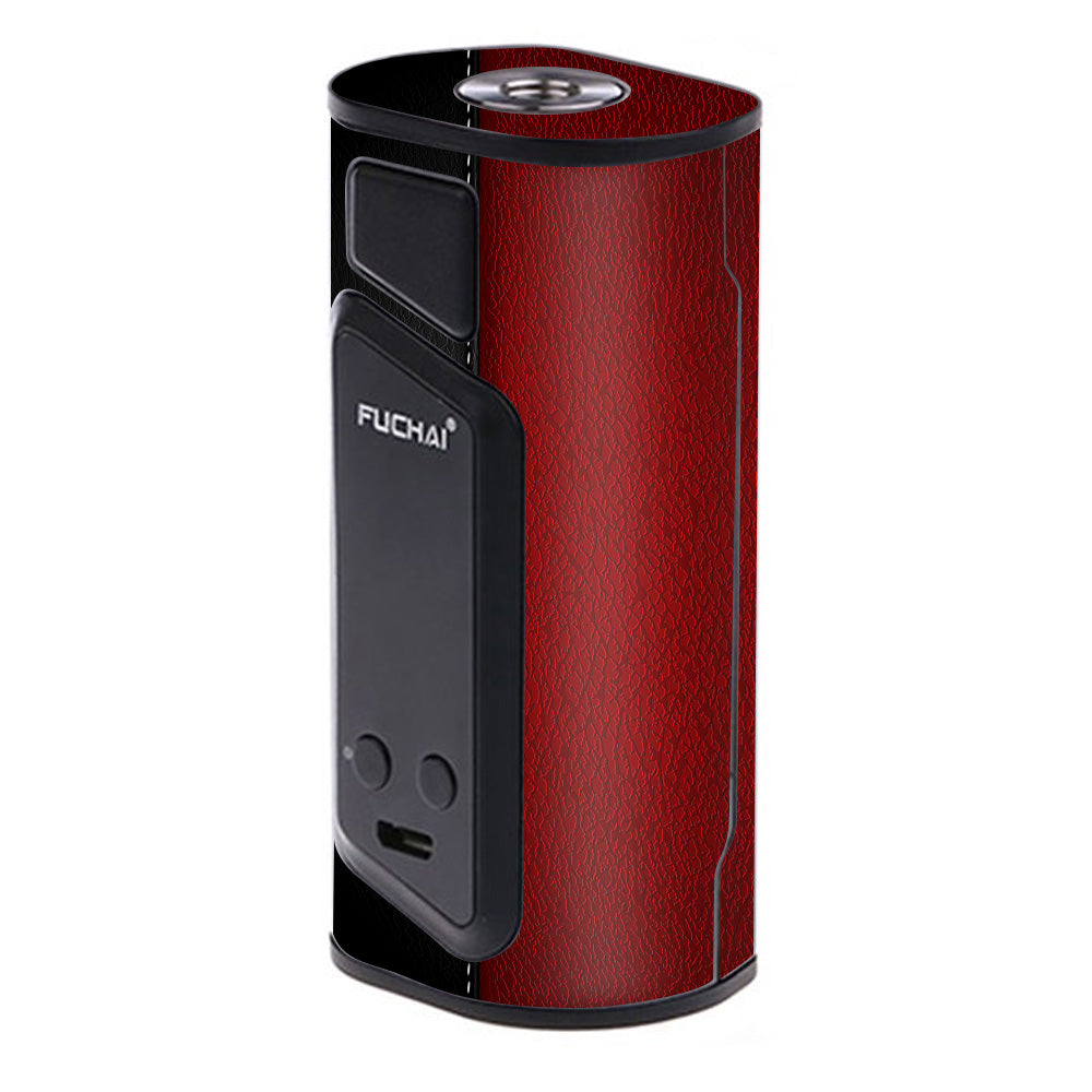  Black And Red Leather Pattern Sigelei Fuchai Duo-3 Skin