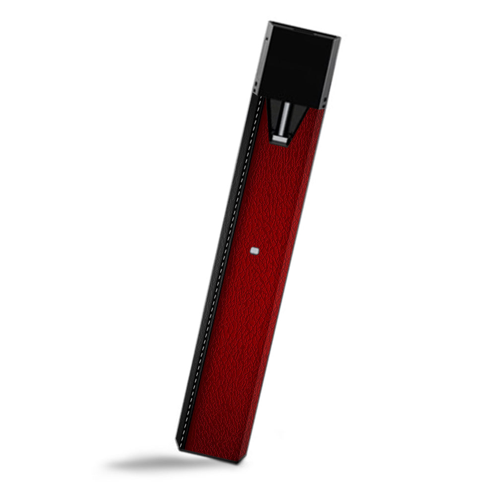  Black And Red Leather Pattern Smok Fit Ultra Portable Skin